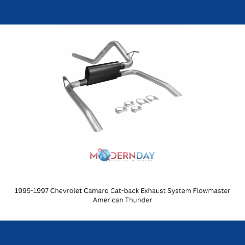1995-1997 Chevrolet Camaro Cat-back Exhaust System Flowmaster American Thunder 1