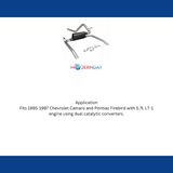 1995-1997 Chevrolet Camaro Cat-back Exhaust System Flowmaster American Thunder 1