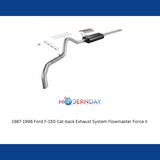 1987-1996 Ford F-150 Cat-back Exhaust System Flowmaster Force II 17135