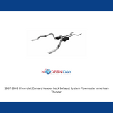 Exhaust system for 1969-1969 Chevy Camaro Exhaust stainless steel