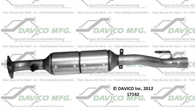 2008-2012 Mitsubishi Lancer Catalytic Converter 17142