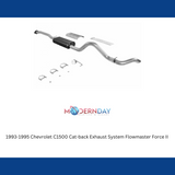 Exhaust system for 1993-1995 Chevy Tahoe Exhaust stainless steel