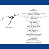 1970-1974 Chevrolet Camaro Header-back Exhaust System Flowmaster American Thunde