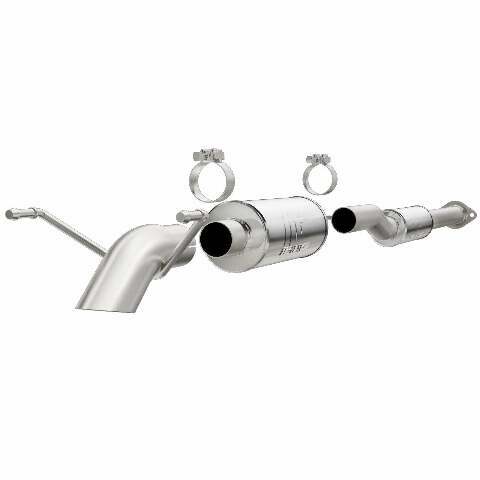 MagnaFlow cat-back exhaust system for 2013-2015 Toyota Tacoma stainless steel polished 17151