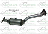 2007-2008 Honda Fit Catalytic Converter 17152