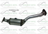2007-2008 Honda Fit Catalytic Converter 17152