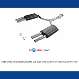 Exhaust system for 1986-1990 Chevy Corvette Exhaust Stainless