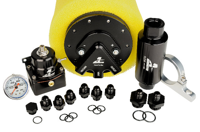 Fuel Pump Complete Kit High Flow EFI Performance Universal Fit Aeromotive 17169-BGPL