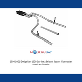 Exhaust system for 1994-2001 Ram 1500 Exhaust stainless steel