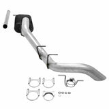 Exhaust system for 1998-2001 Ram 1500 Exhaust stainless steel