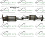2007-2012 Nissan Sentra Catalytic Converter 17198