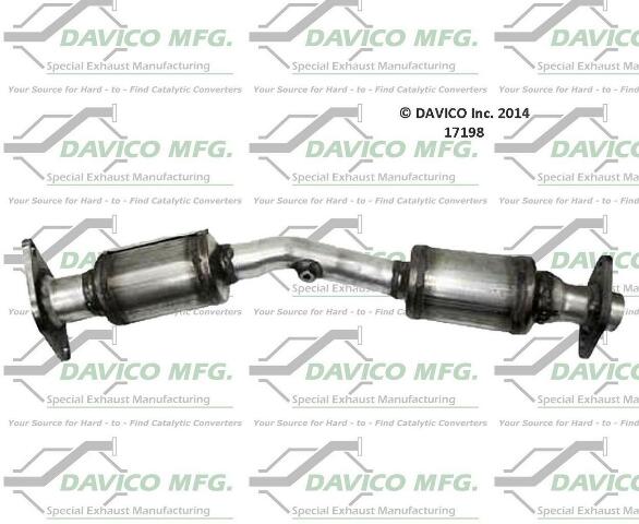 2007-2012 Nissan Sentra Catalytic Converter 17198
