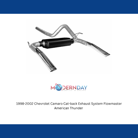 1998-2002 Chevrolet Camaro Cat-back Exhaust System Flowmaster American Thunder 1