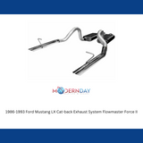 Exhaust system for 1987-1993 Ford Mustang Exhaust stainless steel
