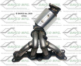 2006-2008 Kia Optima Catalytic Converter 17211
