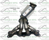 2006-2008 Kia Optima Catalytic Converter 17211
