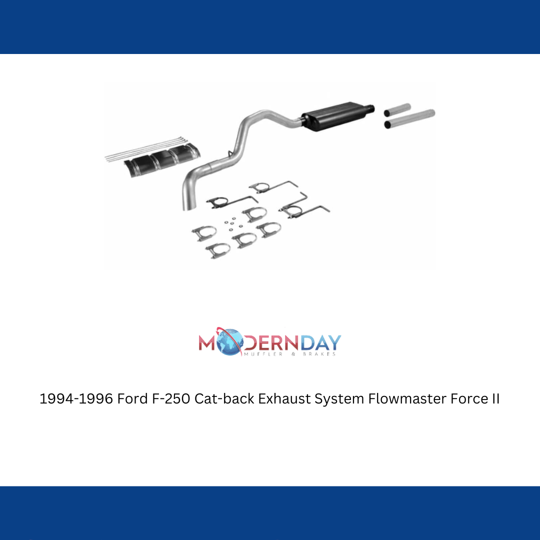 Exhaust system for 1994-1997 Ford F Exhaust stainless steel