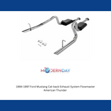 Exhaust system for 1994-1997 Ford Mustang Exhaust stainless steel