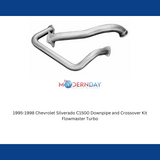 Exhaust system for 1995-1998 Chevy C1500 Exhaust stainless steel