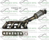 2014-2015 INFINITI QX80 Catalytic Converter 17225
