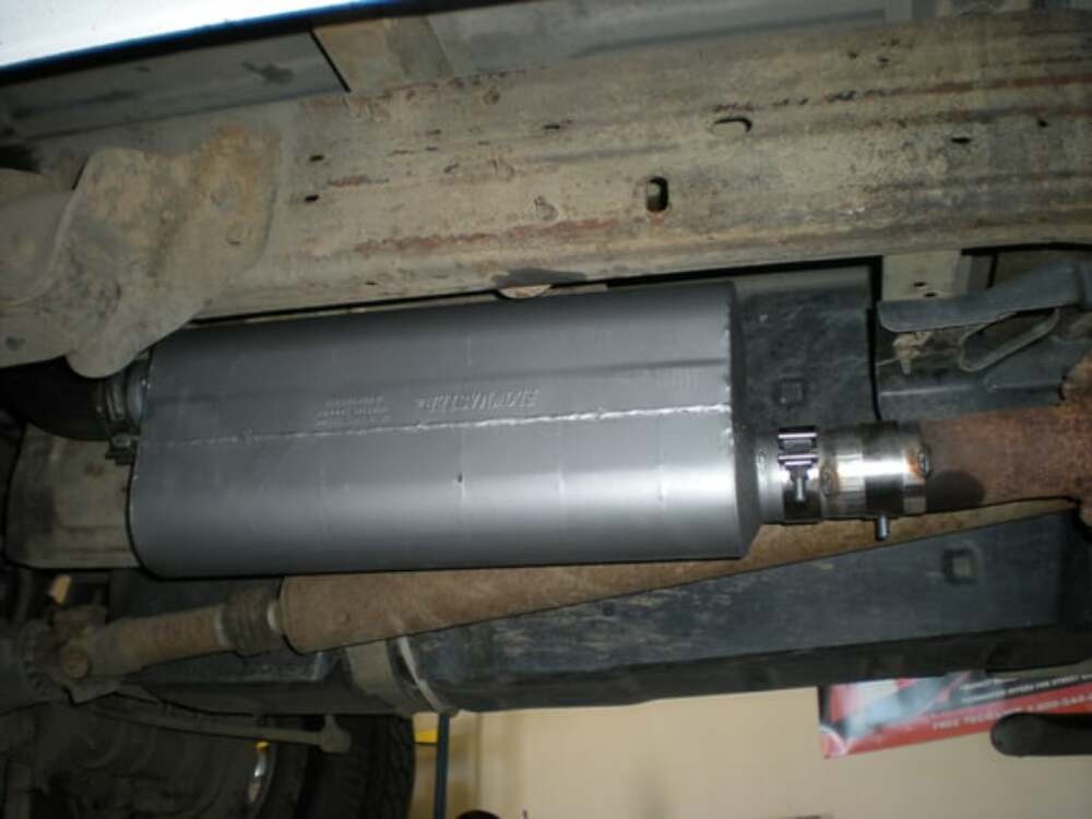 Exhaust system for 1999-1999 Ford F Exhaust stainless steel