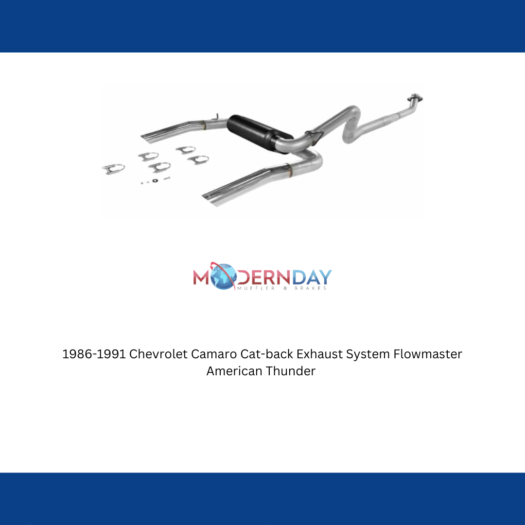 Exhaust system for 1986-1991 Chevy Camaro Exhaust stainless steel