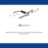 Exhaust system for 1986-1991 Chevy Camaro Exhaust stainless steel