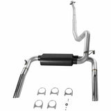 Exhaust system for 1986-1991 Chevy Camaro Exhaust stainless steel