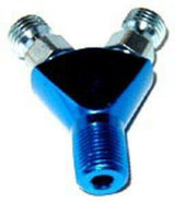 NOS specialty Y fitting blue 17255NOS