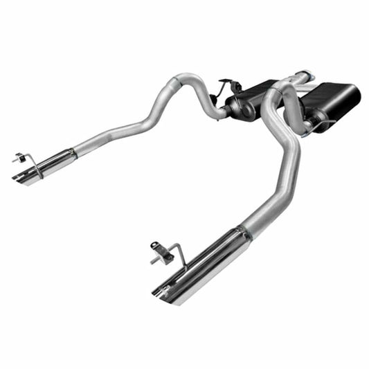 Fits 1999-2004 Ford Mustang; Flowmaster Force II Cat-back Exhaust System - 17275