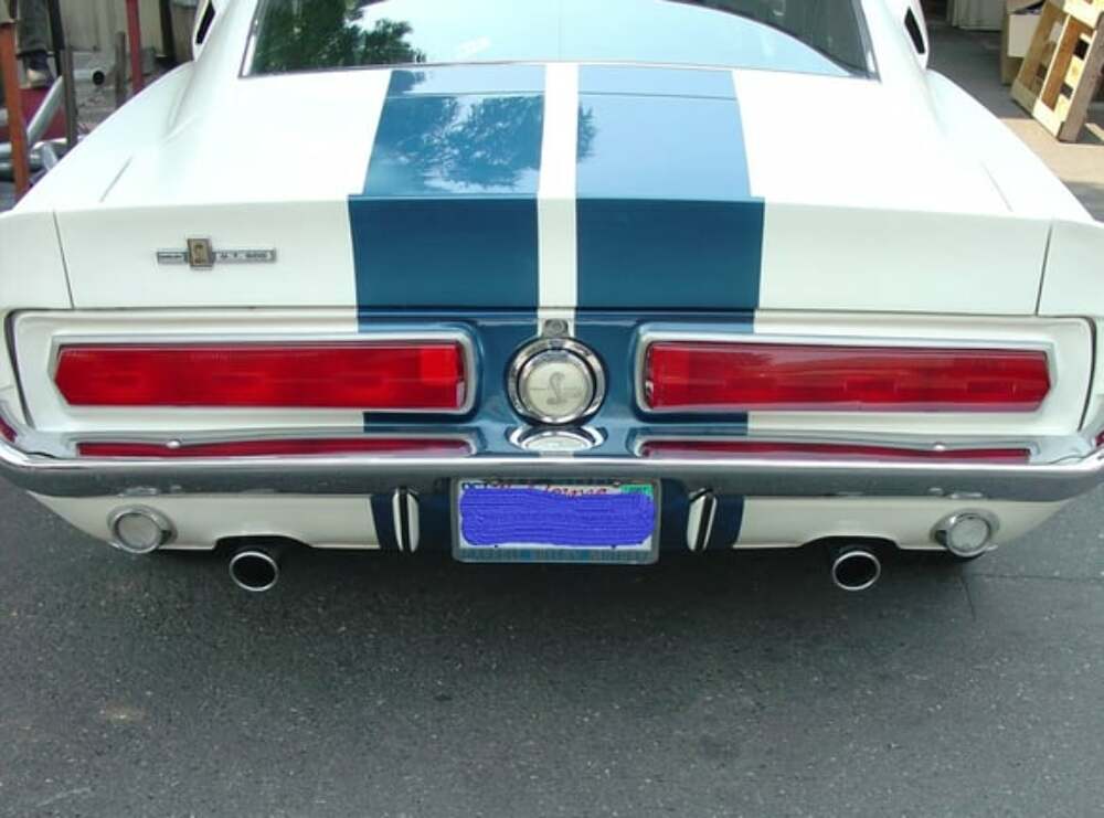 Exhaust system for 1967-1970 Ford Mustang Exhaust stainless steel