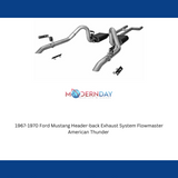Exhaust system for 1967-1970 Ford Mustang Exhaust stainless steel