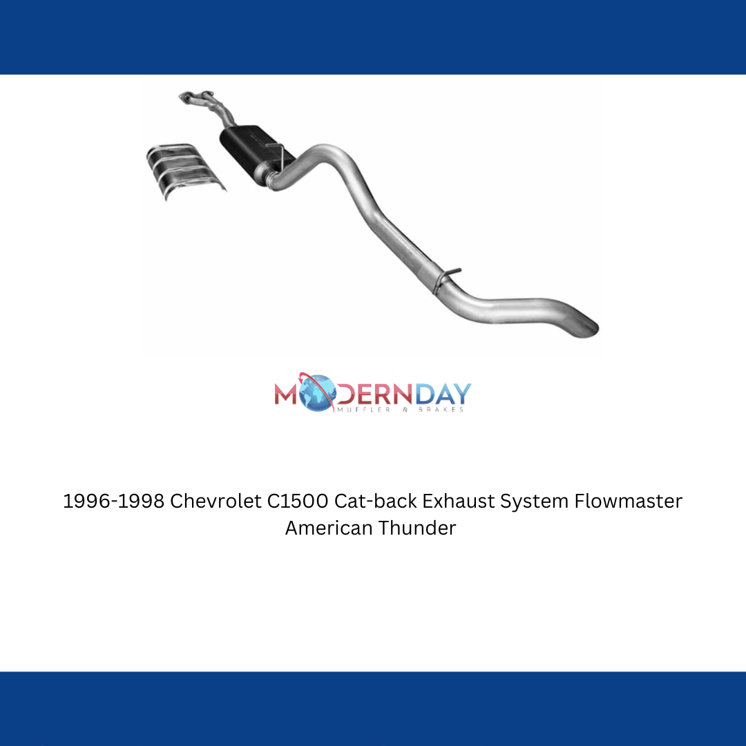 Exhaust system for 1996-1999 Chevy Silverado Exhaust Stainless