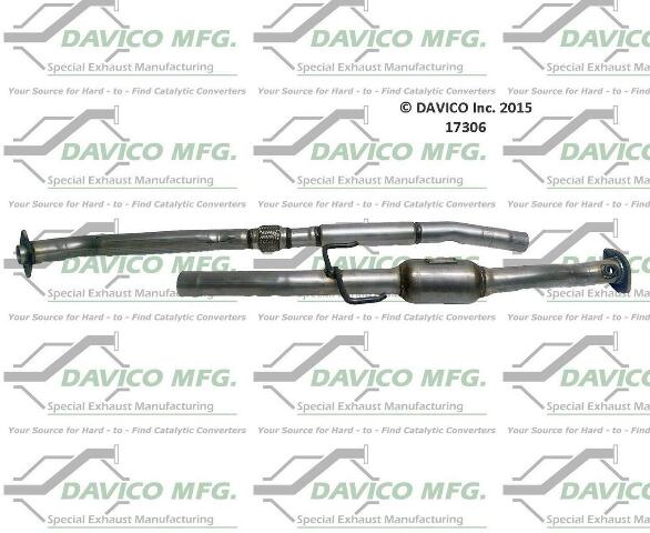 2004-2005 Toyota RAV4 Catalytic Converter 17306