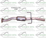 2004-2005 Toyota RAV4 Catalytic Converter 17306F
