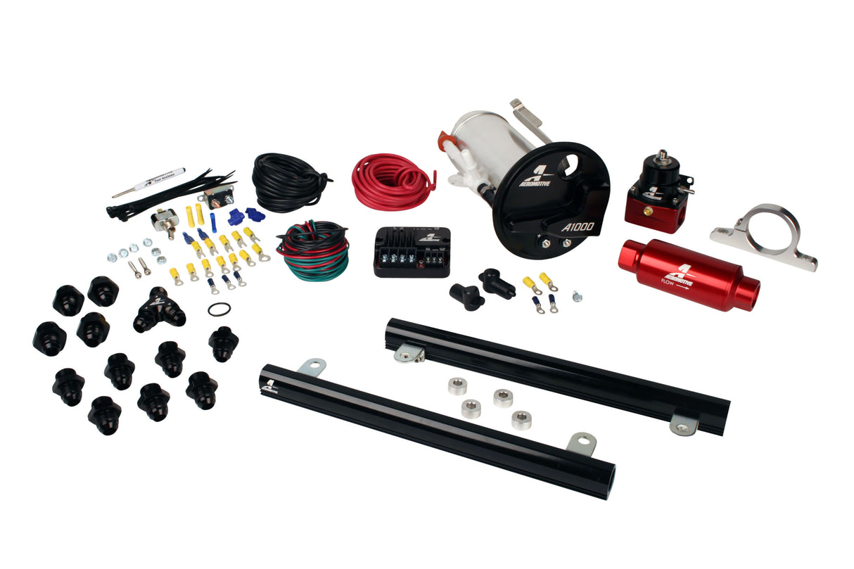 Fuel Pump Complete Kit High Flow EFI Performance Universal Fit Aeromotive 17315-BGPL