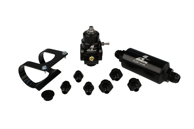 Fuel Filter Kit High Flow Fuel System Universal Fit Aeromotive 17352-BGPL