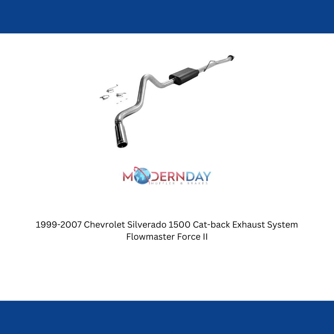 Exhaust system for 2007-2007 Chevy Silverado Exhaust Stainless