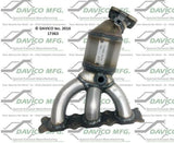2013-2014 Volvo XC90 Catalytic Converter 17363
