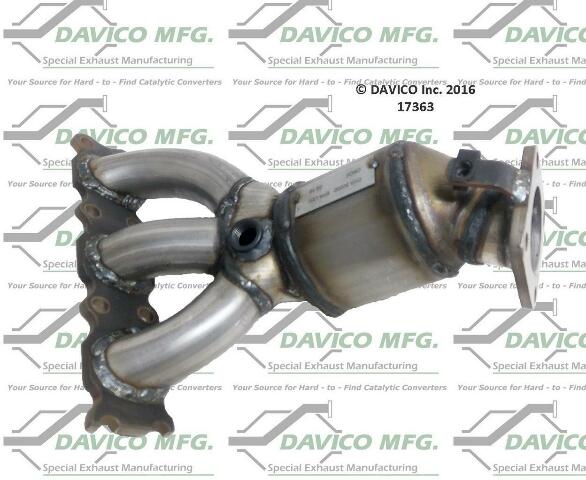 2013-2014 Volvo XC90 Catalytic Converter 17363