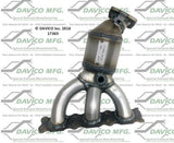 2013-2014 Volvo XC90 Catalytic Converter 17363