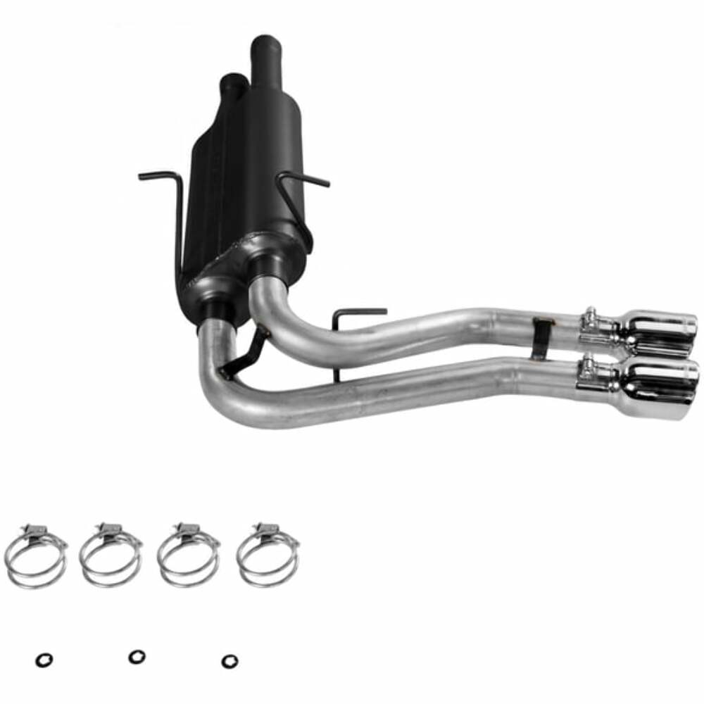 Exhaust system for 2004-2004 Ford F Exhaust stainless steel
