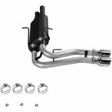 Exhaust system for 2004-2004 Ford F Exhaust stainless steel