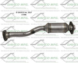 2009-2012 Nissan Sentra Catalytic Converter 17398