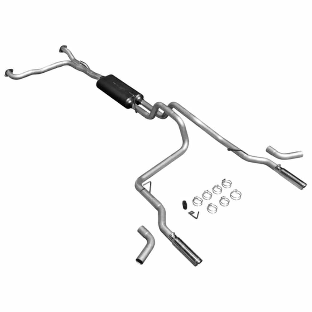 40 Series Cat-Back Exhaust System for 2004-2015 Nissan Titan Exhaust stainless steel