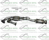 2005-2006 Nissan Altima Catalytic Converter 17420
