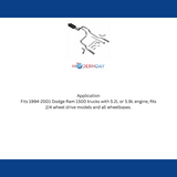 1994-2001 Dodge Ram Cat-back Exhaust System Flowmaster American Thunder 17429