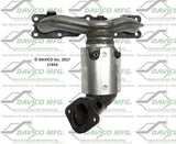 2009-2015 Kia Optima Catalytic Converter 17454
