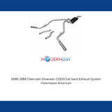 1996-1998 Chevrolet Silverado C1500 Cat-back Exhaust System Flowmaster American