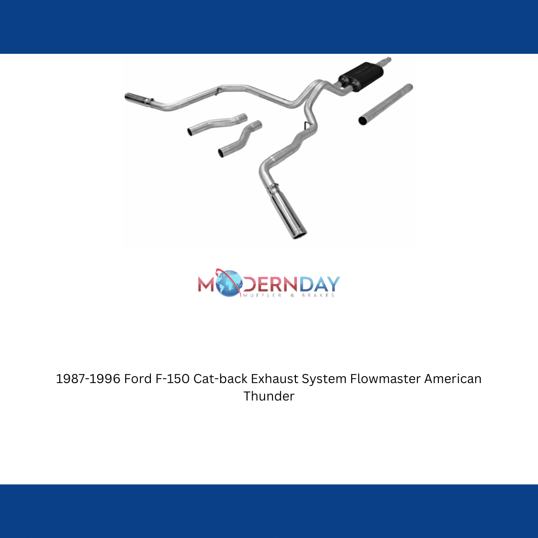 Exhaust system for 1987-1996 Ford F Exhaust stainless steel
